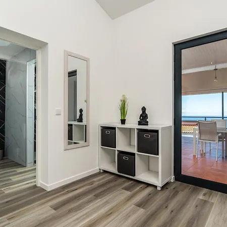 Casa Do Paulinhos - Vista Panoramica, Natureza, Wi-fi Rapido Lägenhet Estreito Da Calheta