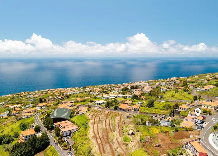 Casa Do Paulinhos - Vista Panorâmica, Natureza, Wi-fi Rápido Appartamento Estreito Da Calheta